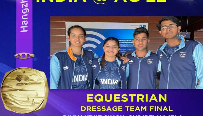 Asian Games 2023: ભારતને એશિયન ગેમ્સમાં મળ્યો ત્રીજો ગોલ્ડ મેડલ, ઘોડેસવારી ટીમે રચ્યો ઈતિહાસ