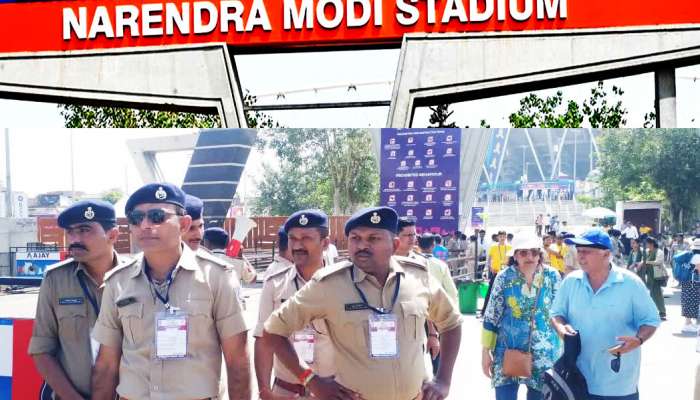 World Cup 2023: ક્રિકેટ વર્લ્ડકપને લઈને અભેદ કિલ્લામાં ફેરવાયું અમદાવાદ! ગોઠવાયો લોખંડી બંદોબસ્ત