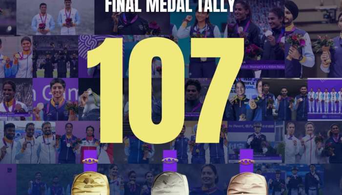 Asian Games 2023: ઐતિહાસિક પ્રદર્શન સાથે એશિયાડમાં ભારતનું અભિયાન સમાપ્ત, 28 ગોલ્ડ સાથે જીત્યા 107 મેડલ