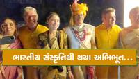 સ્પેનિશ કપલને ગમી ગયું રાજસ્થાન, ઘાઘરા-ચોળી પહેરી હિંદુ રિત-રિવાજથી કર્યા લગ્ન