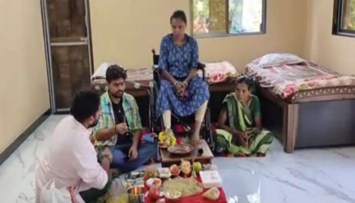 વલસાડઃ માતા અને દિવ્યાંગ દીકરીની મદદે આવ્યા ખજૂરભાઈ, માત્ર 7 દિવસમાં બનાવી આપ્યું પાકુ મકાન