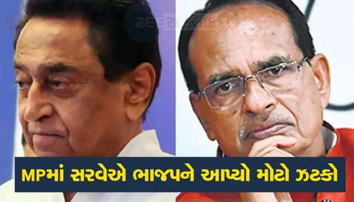'મામા ટેન્શનમાં' : નવા સરવેએ ભાજપના ગણિત બગાડ્યા, એમપીમાં કમલનાથ નડશે