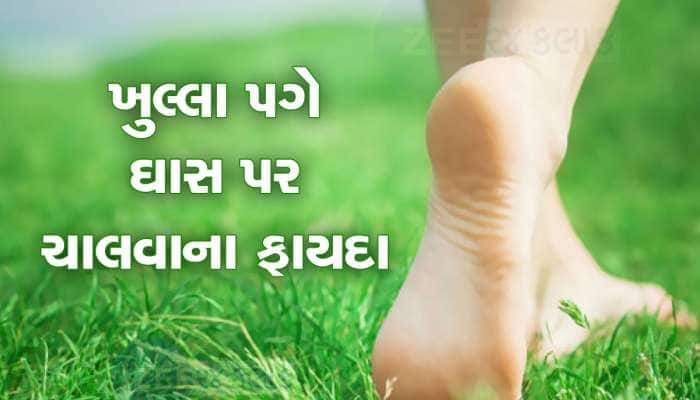 BP સહિત આ 7 બીમારીઓથી જોઈએ છે છૂટકારો? સવારે ખુલ્લા પગે ઘાસ પર ચાલો