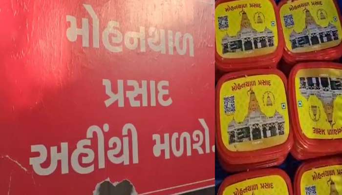 અંબાજીનો પ્રસાદ ફરી વિવાદમાં આવ્યો, જેનો કોન્ટ્રાક્ટ રદ કરાયો તેના બોક્સમાં જ પ્રસાદ પીરસાયો 