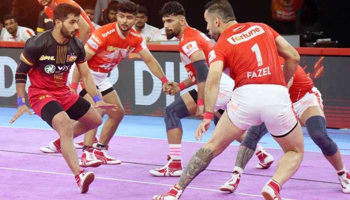 Pro kabaddi: પીકેએલમાં સોનુનો ફરી સપાટો, ગુજરાત જાયન્ટ્સે છેલ્લી બે મિનિટમાં બાજી મારી