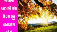 ગુજરાતમાં આગામી પાંચ દિવસ કેવું રહેશે વાતાવરણ? મહિનો પુરો થતા-થતા શું થશે દશા?