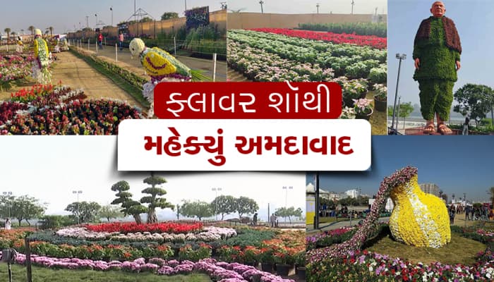 અમદાવાદ ફ્લાવર શોનો પ્રારંભ, 150થી વધુ પ્રજાતિના 7 લાખ રોપા આકર્ષણનું કેન્દ્ર