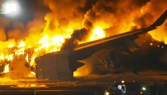 Video: જાપાનના એરપોર્ટ પર બે વિમાન અથડાતા પ્લેન આગની ભયાનક જ્વાળામાં લપેટાયું