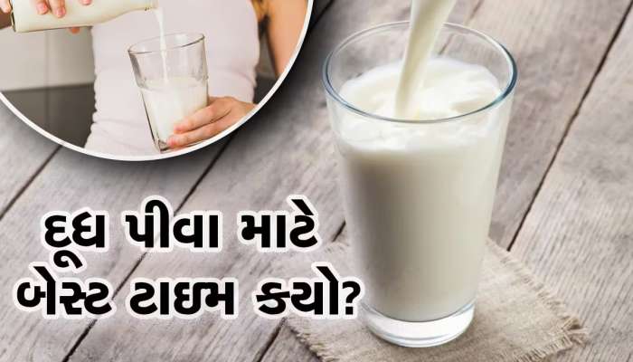 Benefits of Milk in Night: શું તમે જાણો છો દૂધ પીવાના ફાયદા અને નુકસાન વિશે, કોને સવારે અને કોને રાત્રે ન પીવું જોઇએ દૂધ