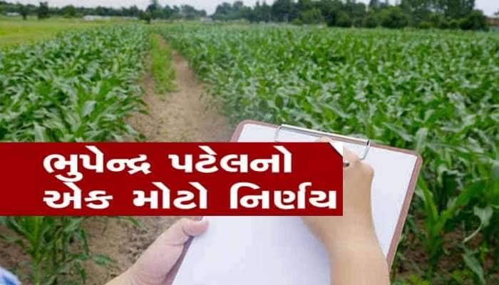 ગુજરાત સરકારનો મોટો નિર્ણય; જૂની શરતની જમીનમાં તબદિલી કરવા માટે નિર્ણય લીધો