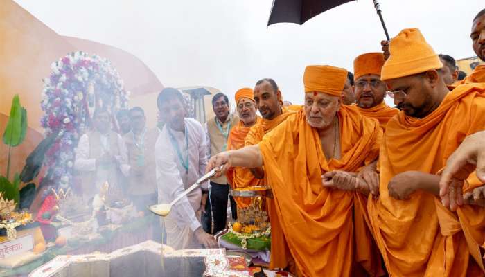 અબુધાબી હિન્દુ મંદિરના ઉદઘાટનની આતુરતાનો અંત : આજથી શરૂ થઈ વિવિધ વિધિ 