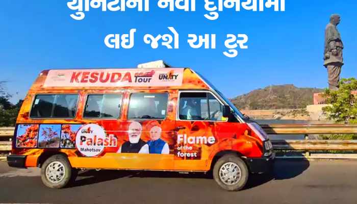 ગરમીમાં સ્ટેચ્યુ ઓફ યુનિટી ફરવાની તક ગુમાવતા નહી, નવી કેસુડા ટુરથી દિલ ખુશ થઈ જશે