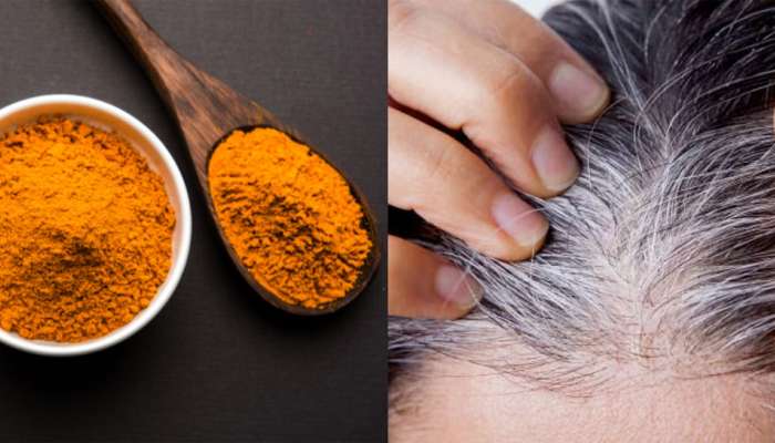 Turmeric For Hair: 1 ચમચી પીળી હળદર સફેદ વાળને મૂળથી કરી દેશે કાળા, જાણો કઈ રીતે કરવો ઉપયોગ