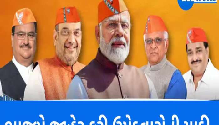 આખરે કોકડું ઉકેલાયું! ભાજપે ગુજરાતમાં 6 ઉમેદવારોના નામની જાહેરાત કરી, જાણો કોને મળી ટિકીટ?