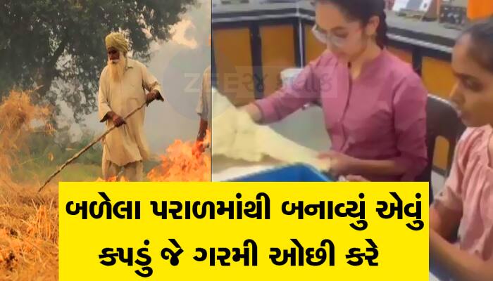 ગુજરાતની બે દીકરીઓએ શોધ્યું પરાળી બાળવાની વર્ષો જૂની સમસ્યાનું સોલ્યુશન