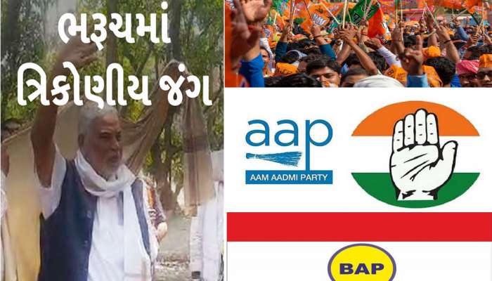 Loksabha Election 2024: ભરૂચ લોકસભામાં જામશે ત્રિકોણીય જંગ! જાણો કોણ લઈ જશે લાભ