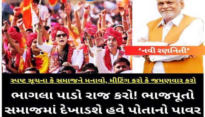 મીટિંગ કરો કે જમણવાર વોટ જોઈએ! પદ-પૈસા બધુ આપ્યું હવે ભાજપનું કરજ ચુકવો, સંકલન સમિતીને રોકો