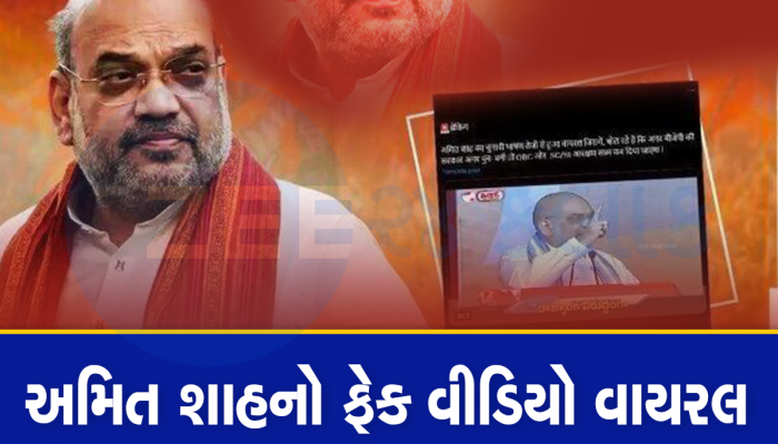 અમિત શાહનો વીડિયો વાયરલ કરનારા બેની ગુજરાતથી ધરપકડ, એક મેવાણીનો પીએ, બીજો આપનો કાર્યકર્તા