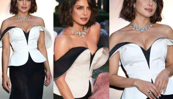 Priyanka Chopra:પ્રિયંકા ચોપરાના ગળામાં છે કરોડોનો હાર, 140 કેરેટનો છે ડાયમંડ નેકલેસ