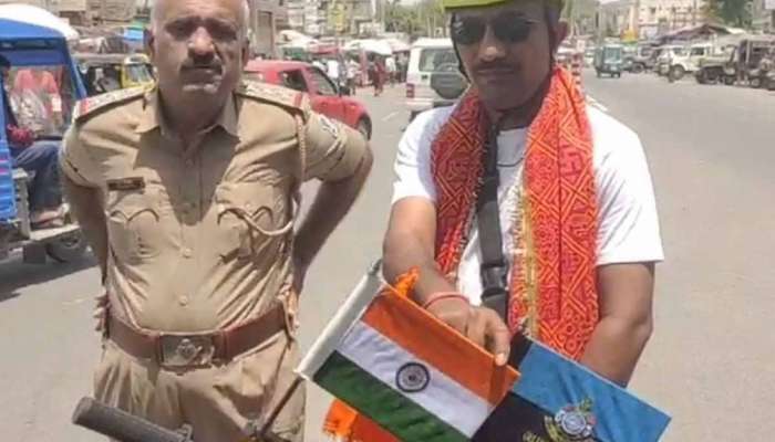 ગુજરાતના પોલીસકર્મી સાયકલ પર દેશભ્રમણ કરવા નીકળ્યા; એક વર્ષની રજા મુકી, 16 હજાર કિ.મી ફરશે!