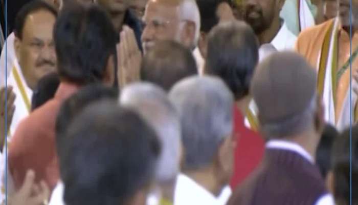 PM મોદીની ત્રીજી ઈનિંગ: સંસદ ભવનના સેન્ટ્રલ હોલમાં લાગ્યા મોદી-મોદીના નારા.....