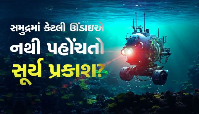 સમુદ્રમાં કેટલા ઊંડે જશો તો સૂરજની રોશની નહીં પહોંચે?, ત્યાં હોય છે ઘનઘોર અંધારું