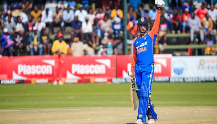 IND vs ZIM: 6,6,6... પોતાની બીજી મેચમાં અભિષેક શર્માએ હેટ્રિક સિક્સ સાથે ફટકારી સદી