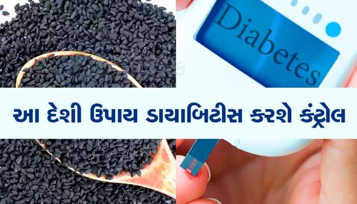 ડાયાબિટીસની દેશી દવા છે આ કાળા બીજ,  Blood Sugar રહેશે કંટ્રોલ, પેટની પણ કરશે સફાઈ