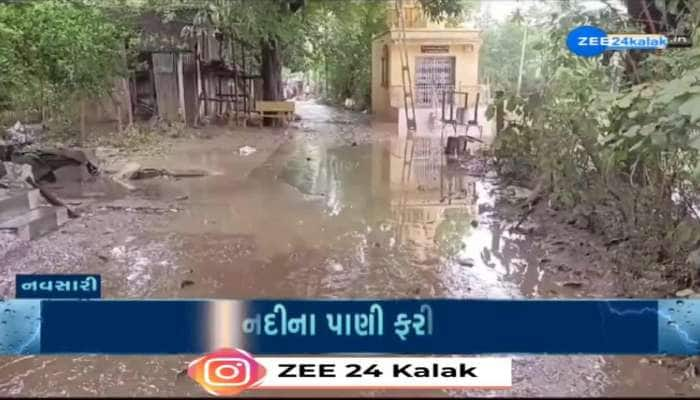 નવસારી શહેરમાં પૂર્ણા નદીના પાણી ફરી વળતાં તબાહી, અનેક વિસ્તારોમાં હજુ પણ નથી ઓસર્યા પાણી...