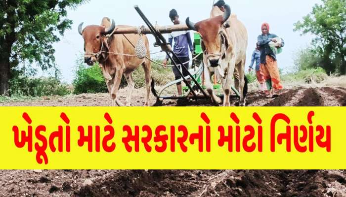 ગુજરાતના ખેડૂતોની વહારે આવ્યાં દાદા! જગતના તાત માટે CM એ ખોલી દીધો સરકારી ખજાનો