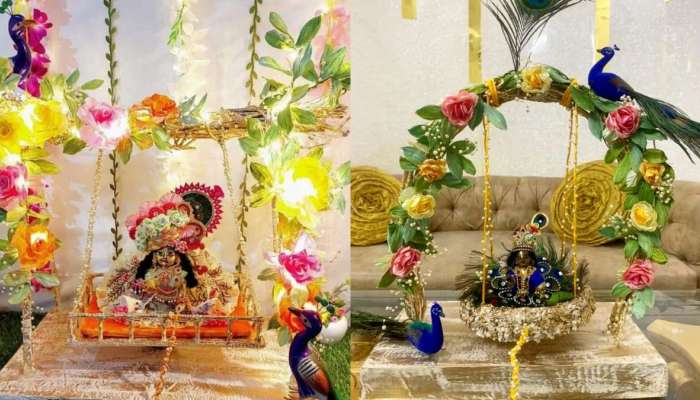 Janmashtami 2024: ઘરની નાની નાની વસ્તુઓથી સજાવો કન્હૈયાના ઝૂલાને