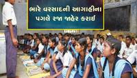 ગુજરાતના 33 જિલ્લાઓની પ્રાથિક શાળાઓમાં આવતીકાલે રજા જાહેર, ભારે વરસાદનું છે એલર્ટ