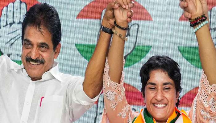 હરિયાણા ચૂંટણી: કોંગ્રેસે ઉમેદવારોની પહેલી યાદી બહાર પાડી, વિનેશ ફોગાટને અપાઈ ટિકિટ, જાણો ક્યાંથી લડશે ચૂંટણી 