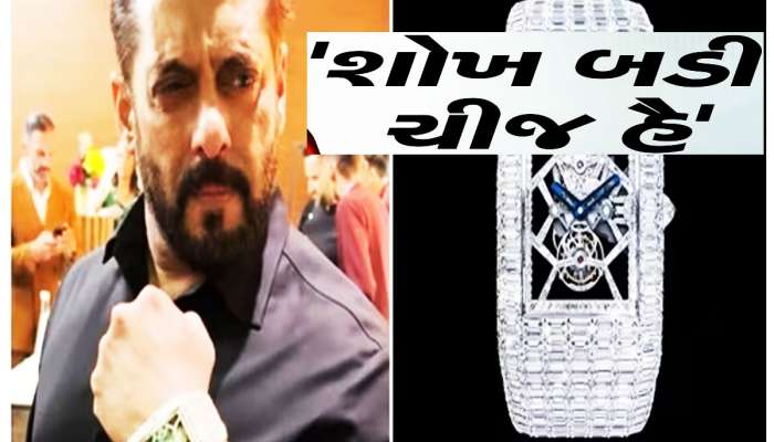 દુનિયામાં માત્ર 18 લોકો પાસે છે આ લક્ઝરી ઘડિયાળ, 42 કરોડની વોચ સાથે સલમાનનો વીડિયો વાયરલ