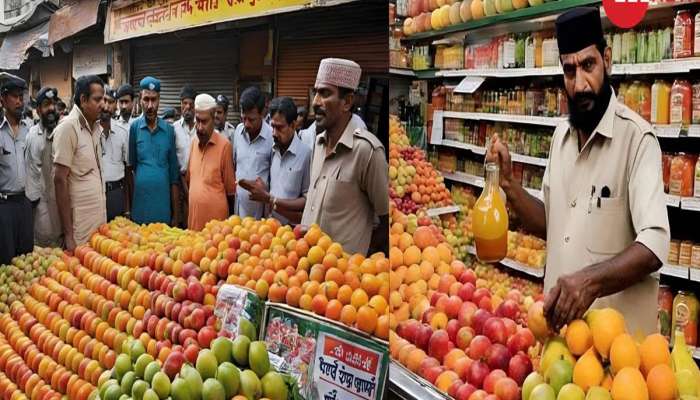 Shocking! ફળોના જ્યૂસમાં પેશાબ ભેળવીને વેચતો હતો દુકાનદાર, મૂત્ર ભરેલી બોટલ મળી આવી? જુઓ Video
