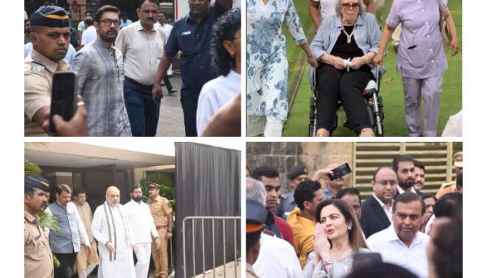 રતન ટાટાની: પુત્રને અંતિમ વિદાય આપવા માટે વ્હીલ ચેર પર આવ્યા 94 વર્ષના માતા, Photos