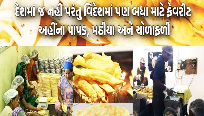 પાપડ-મઠિયા અને ચોળાફળીએ ગુજરાતના ગામને કરી દીધું વર્લ્ડ ફેમસ, ડોલરમાં થાય છે કમાણી