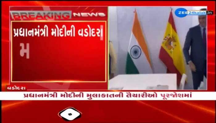PM મોદીની વડોદરા મુલાકાતની તૈયારીઓ પૂરજોશમાં, રોડ શોના રૂટને શણગારવામાં આવ્યો