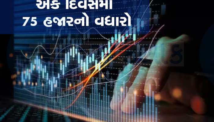 એક જ દિવસમાં આ કંપનીના શેરમાં થયો 75 હજાર રૂપિયાનો વધારો, ભારતીય શેર બજારમાં થયો ધમાકો