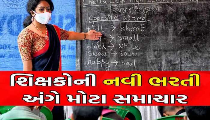    દિવાળી પહેલા સરકારની મોટી જાહેરાત, ધોરણ 1થી 8ના કુલ 13800 શિક્ષકોની થશે ભરતી