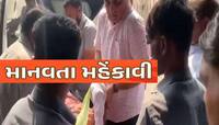 સુરતમાં શિક્ષણ મંત્રીએ માનવતા મહેકાવી! રિંગરોડ પર કર્યું એવુ કામ કે તમે પણ બોલશો વાહ
