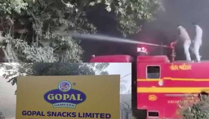 BREAKING: જાણીતી ગોપાલ નમકીનની ફેક્ટરીમાં ભીષણ આગ; ધુમાડાના ગોટે ગોટા, અફરાતફરીનો માહોલ