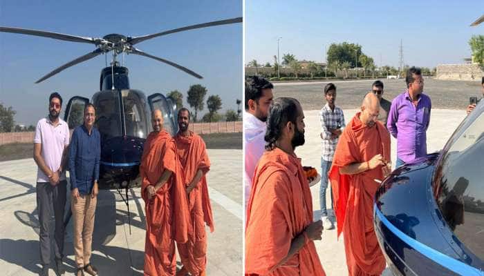 નવું હેલિકોપ્ટર ખરીદીને સાળંગપુરમાં દર્શન કરવા પહોંચ્યો પરિવાર, પૂજા બાદ પહેલી ઉડાન 