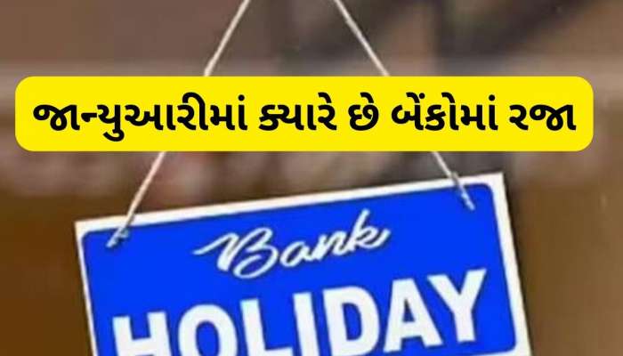 January Bank Holiday: નવા વર્ષનો પહેલો મહિનો જાન્યુઆરીમાં 15 દિવસ બંધ રહેશે બેંક, જાણો તમારા શહેરમાં ક્યારે છે રજા?
