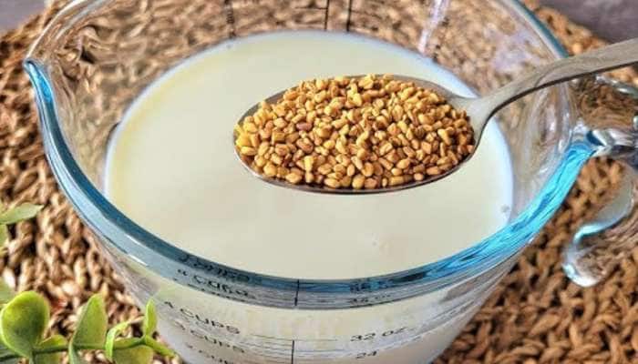 Methi: દૂધમાં ઘોળીને પી જાવ ઘીમાં શેકેલા આ દાણા, દવા વિના મટી જશે આ 5 સમસ્યા