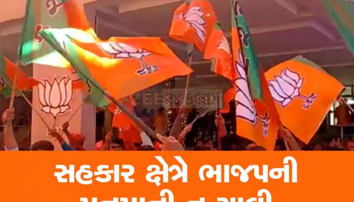 મેન્ડેટમાં ભાજપની આબરુ ધોવાઈ, સહકારી સંસ્થાઓમાં થઈ રહી છે ઈક્ફોવાળી 