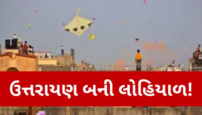 ઉત્તરાયણનો પર્વ બન્યો જીવલેણ! રાજ્યમાં ઘાતક દોરીથી 3ના મોત, અનેકના ગળા કપાયા