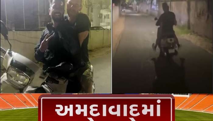 કોલ્ડપ્લેનો સ્ટાર ક્રિસ માર્ટિન અમદાવાદની ગલીઓમાં અડધી રાતે ટુવ્હીલર પર ફર્યો