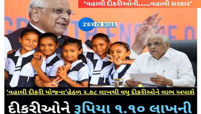 ગુજરાત સરકાર દીકરીને આપે છે ૧,૧૦,૦૦૦ રૂપિયા, અરજી કેવી રીતે કરવી...તમામ વિગતો જાણો