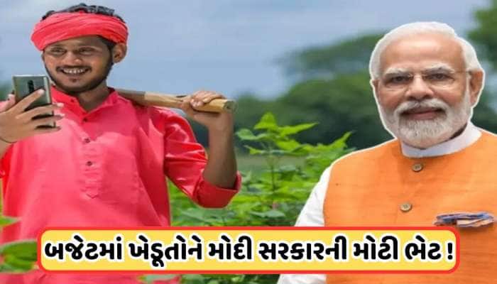 બજેટમાં પ્રધાનમંત્રી ધન ધાન્ય કૃષિ યોજનાની જાહેરાત, 1.7 કરોડ ખેડૂતોને મળશે લાભ